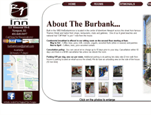 Tablet Screenshot of burbankrose.com